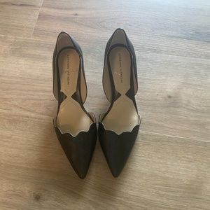 Black Dressy Kitten Pumps